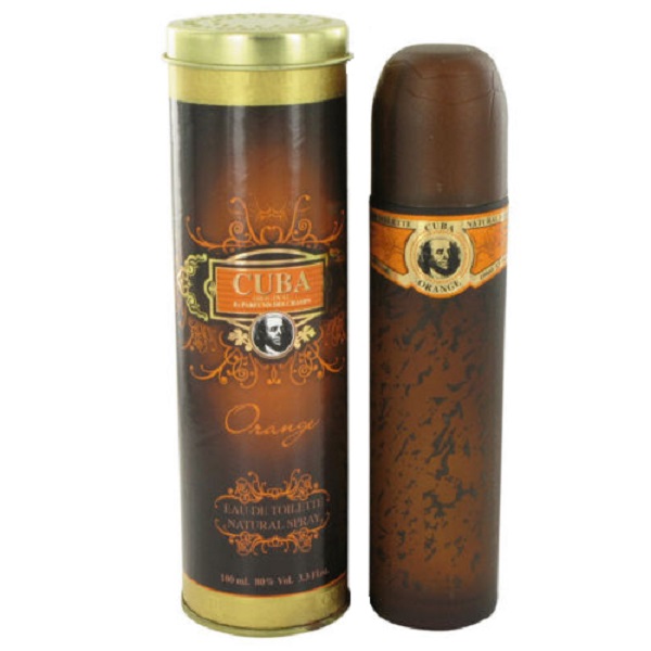 Cuba Orange Cologne by Cuba 3.3oz Eau De Toilette spray for men